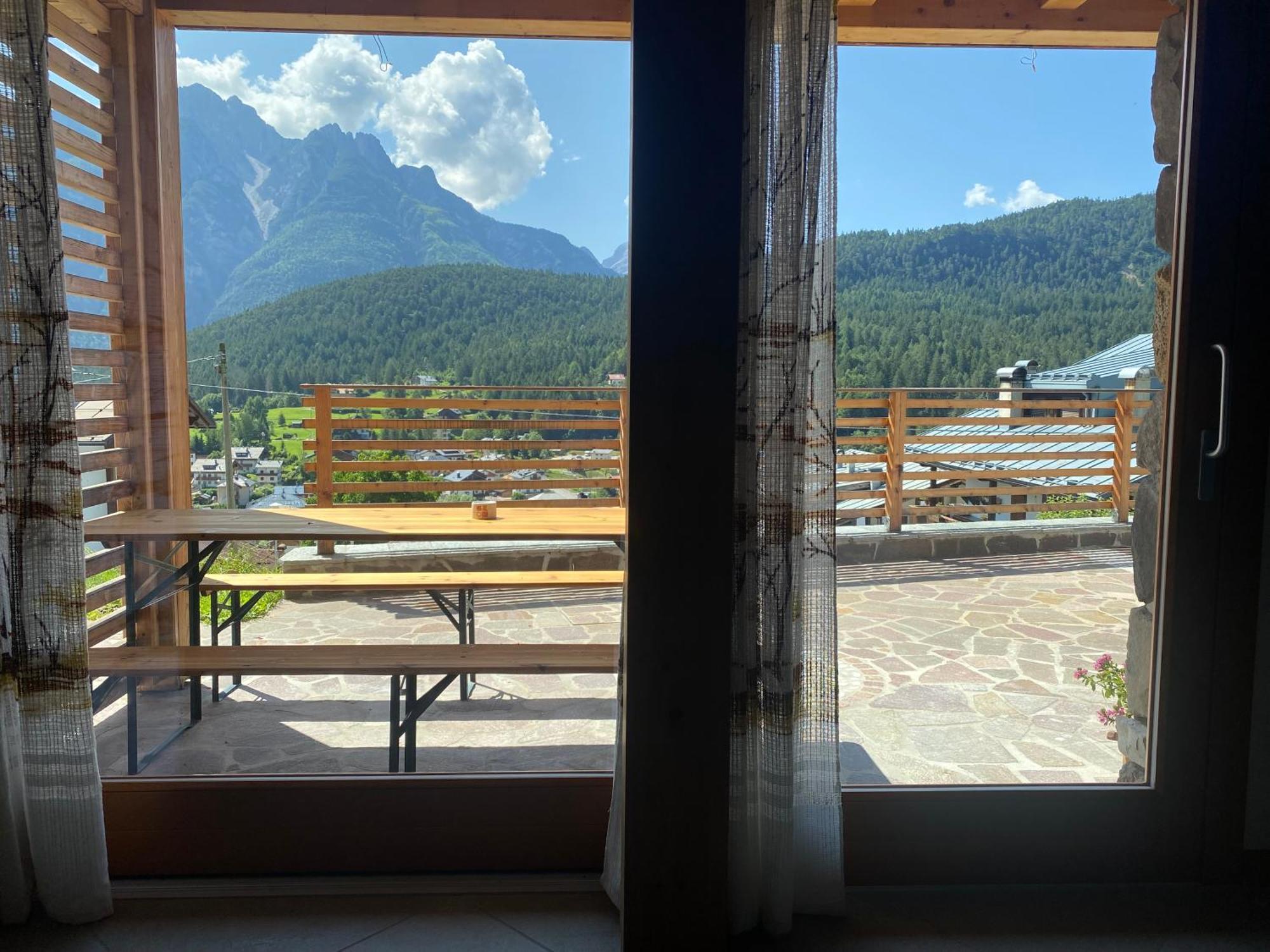 Reggia Al Sole Leilighet Pieve di Cadore Eksteriør bilde